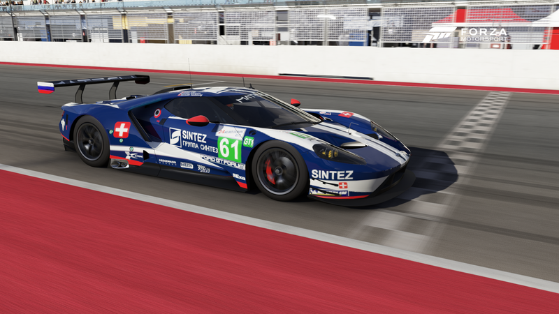 RoboRedMdn1te in the Matech Ford GT